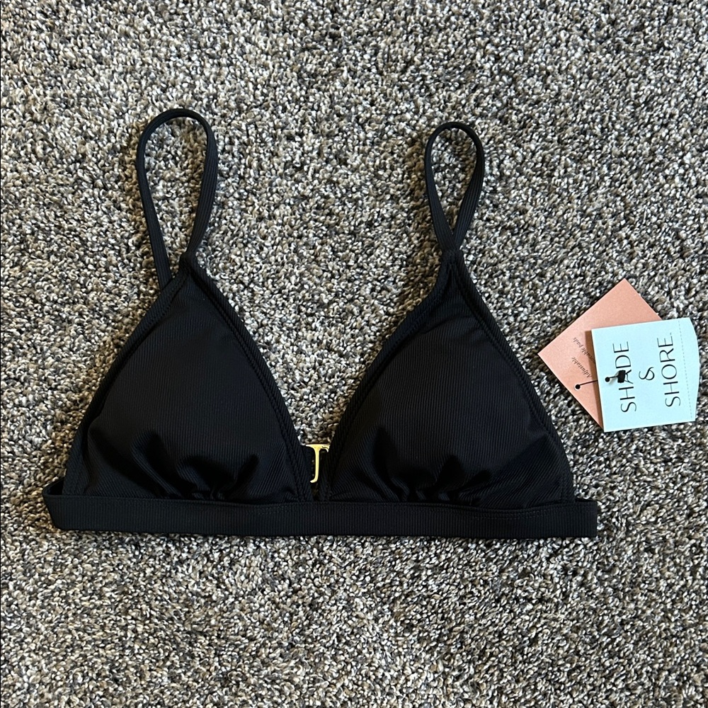 🔥Shade & Shore Classic Black Bikini Top🔥